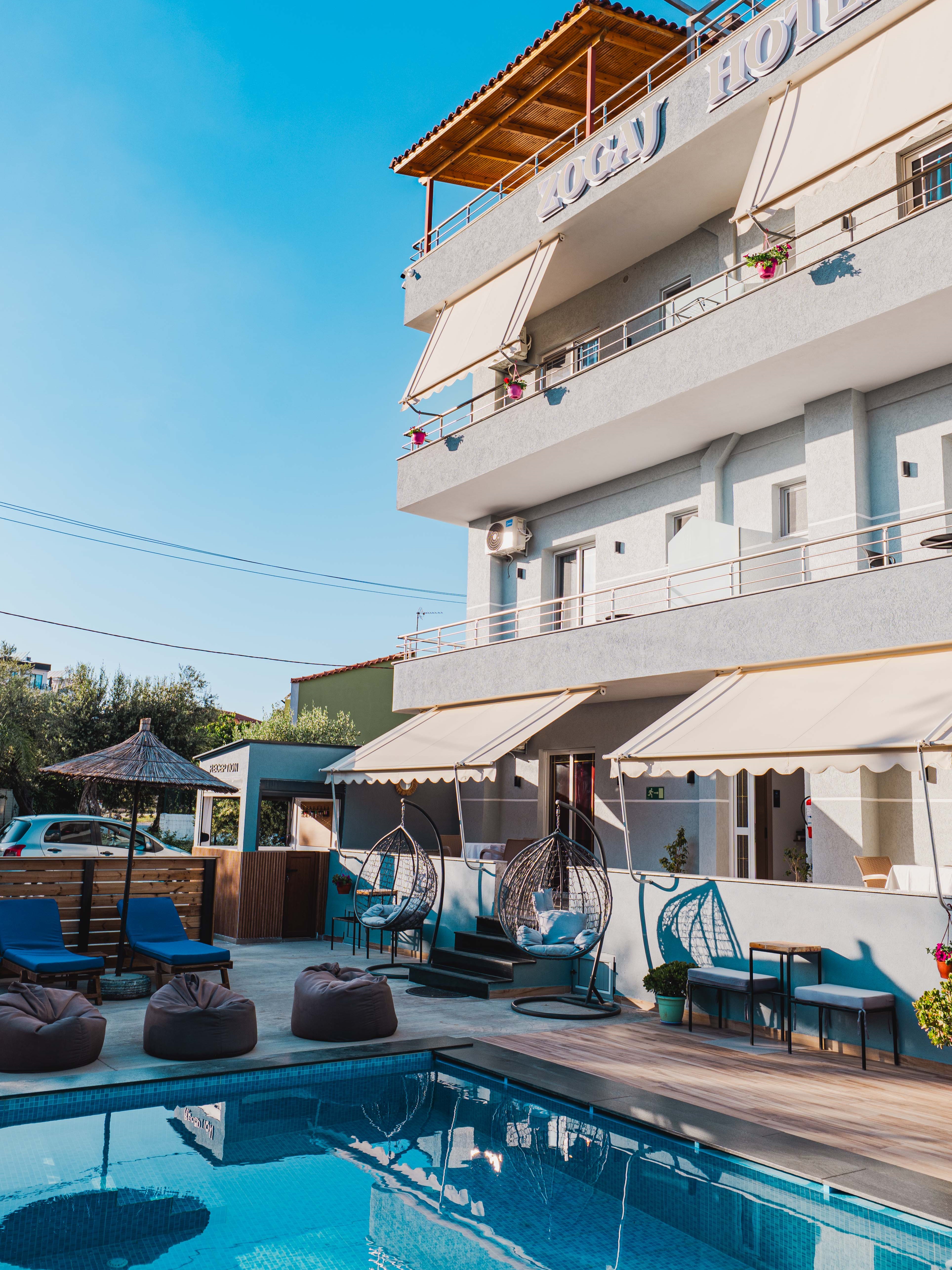 Hotel Zogaj accommodation and surroundings
